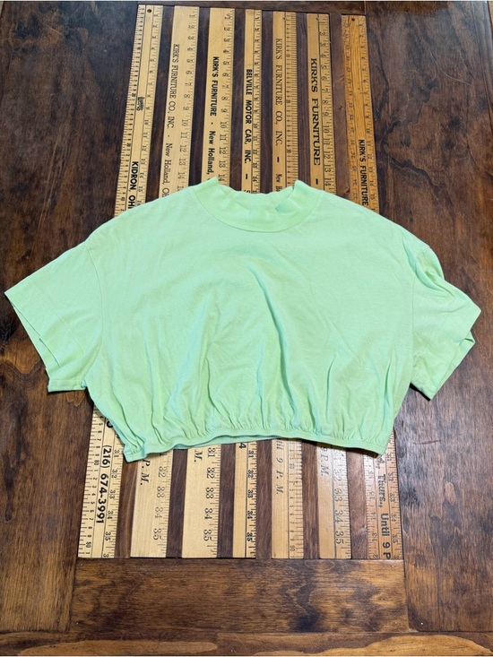 ALO Yoga Tops - Cropped Alo Mockneck Tee